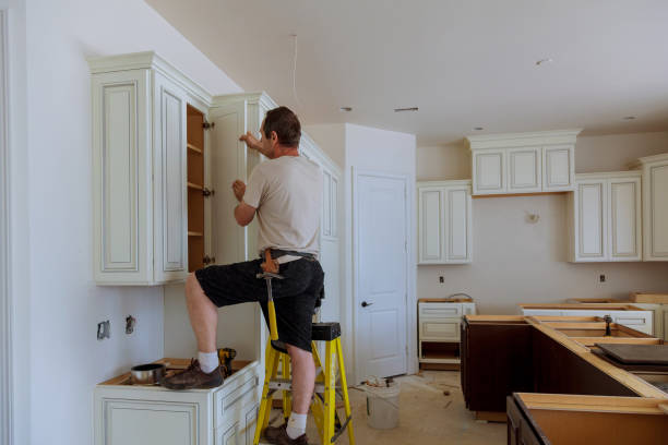 Cabinet Refacing Before After Bedford